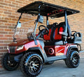 2025 Evolution D5 Ranger 2+2 Plus Red Golf Cart For Sale