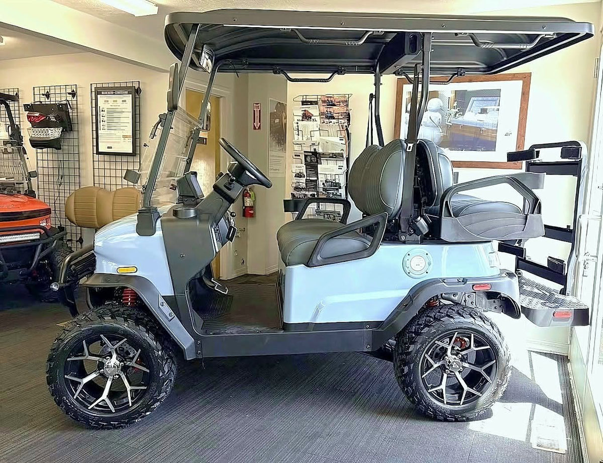 Lifted 2026 4-Passenger Denago EV Nomad XL LSV Golf Cart For Sale