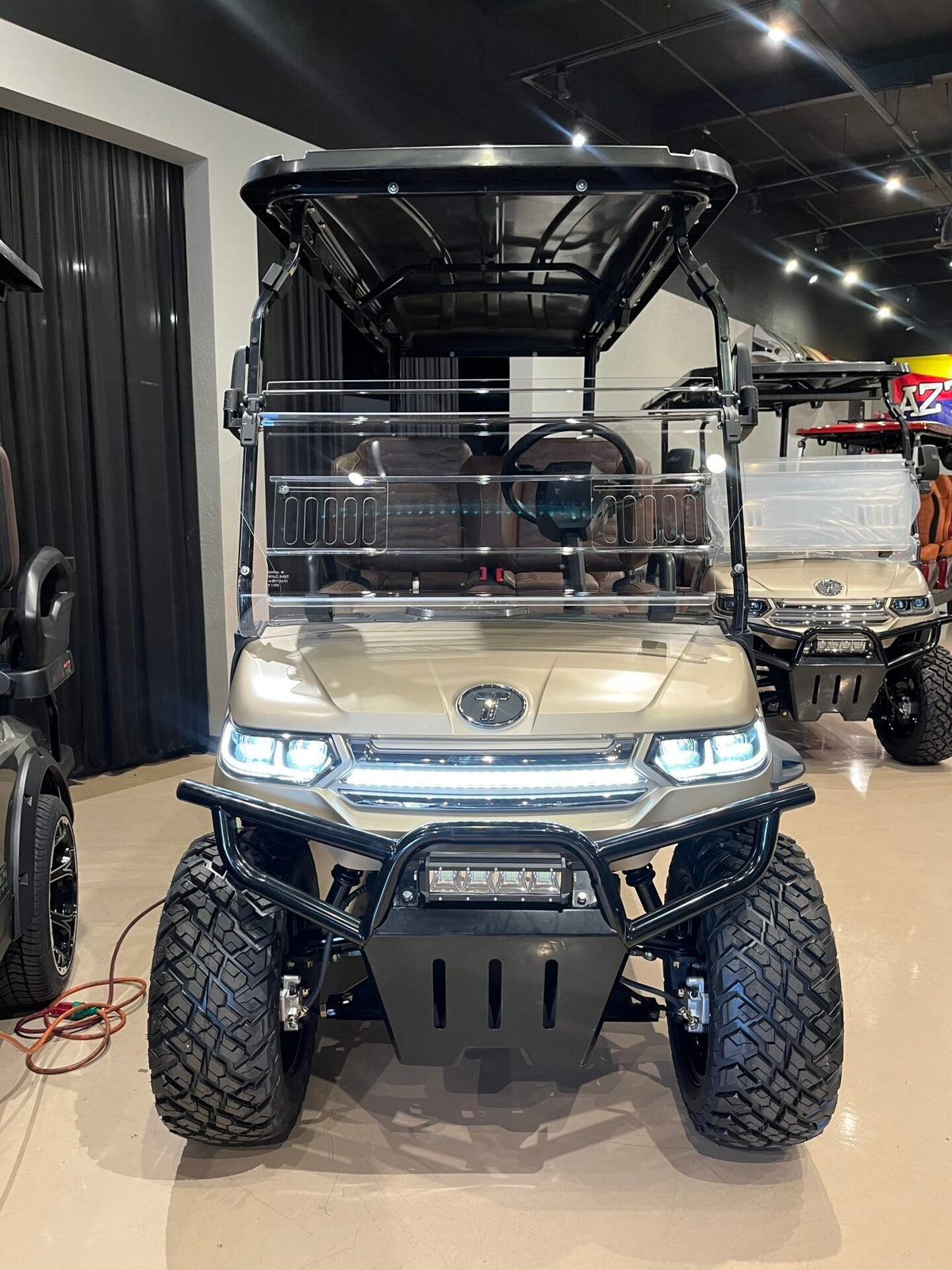 2026 TARA SUMMIT AIR 4+0 LIFTED Golf Cart WITH LITHIUM ION BATTERY, ON-BOARD CHARGER, AND REAR COLLAPSIBLE STORAGE For Sale